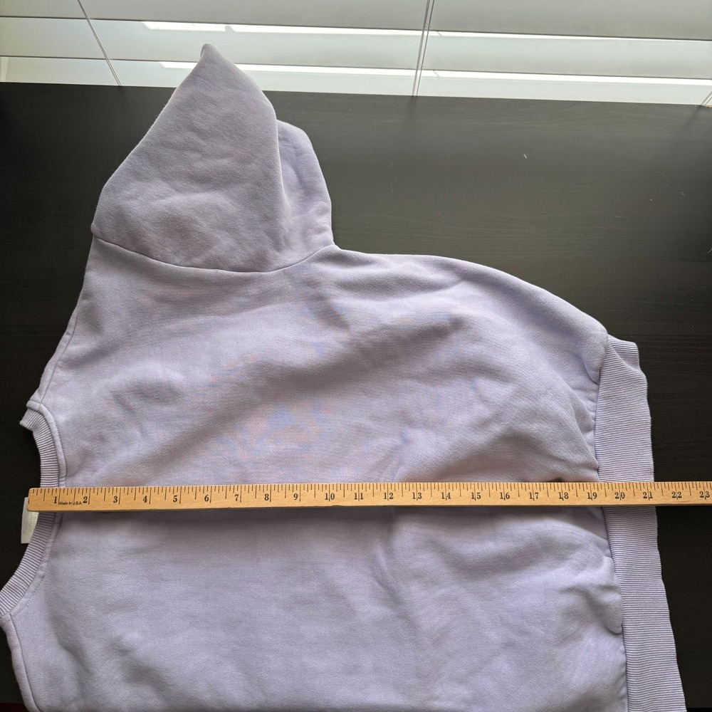 Barstool Sports I Am Unwell Sweatshirt Women Size Small Purple Crewneck Pullover - Picture 7 of 7
